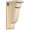 Ekena Millwork Alpine Rough Sawn Corbel w/Backplate, Douglas Fir, 6"W x 8"D x 16"H COR06X08X16ALP01RDF - alternate 1